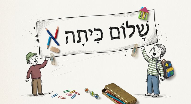 שלום כיתה א - עיצוב של רחל